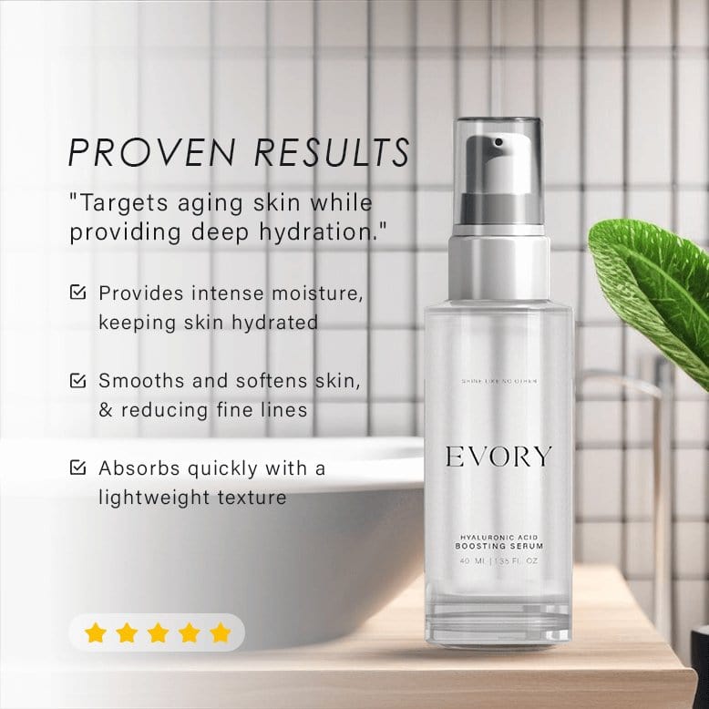 Hyaluronic Acid Boosting Serum - EVORY Egypt